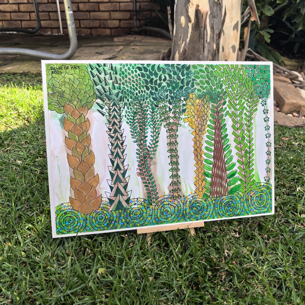 Dream Trees, A3, Rene de Wet