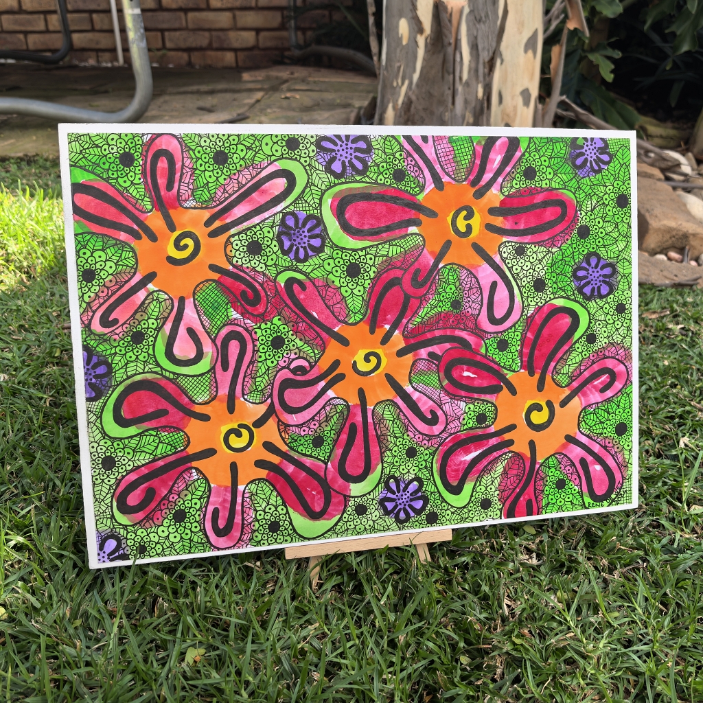 Floral Tunrs, A3, Rene de Wet